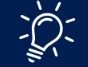 Lightbulb that you will place to the right of pro tip and did you know text banner