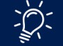 Lightbulb that you will place to the right of pro tip and did you know text banner
